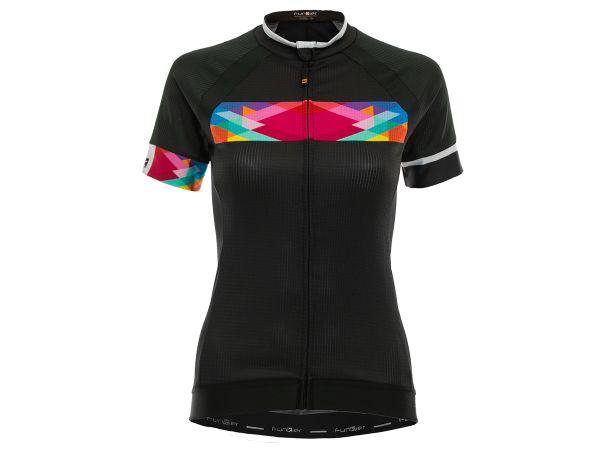 Camiseta Ciclismo Mujer Funkier Nugola Black