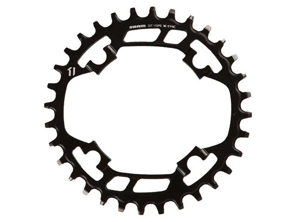 Plato SRAM X-SYNC MTB 94BCD 11v ST 3.5mm Black