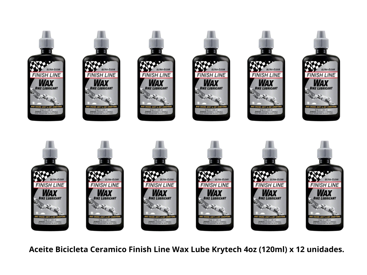 [ELIMINADO] Lubricante Seco Finish Line Wax Lube (KryTech) de Cera 4oz-120ml x12u