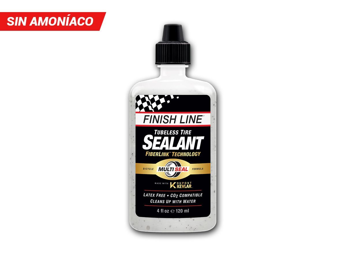 Sellador de Neumáticos Finish Line Tubeless Tire Sealant 4 OZ 120ml