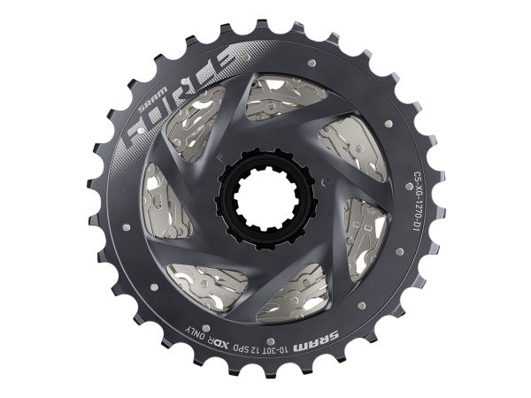 Piñon SRAM 12v Ruta XG-1270 10-28d XDR Silver (Force Etap AXS)