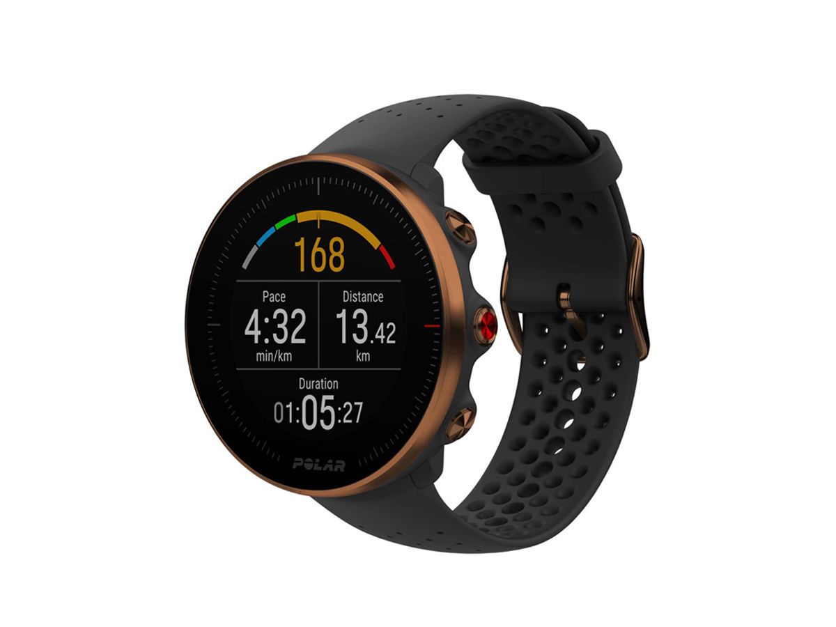 Reloj Polar Vantage M GPS Black Gold M/L - Sumitate Uruguay