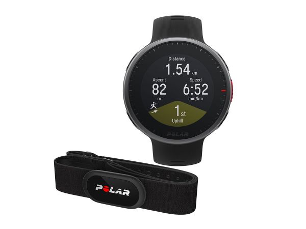 Reloj Polar Vantage V2 GPS Black M/L + Banda Cardiaca H10