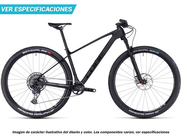Bicicleta de Montaña Carbono Cube Elite C:62 ONE 29