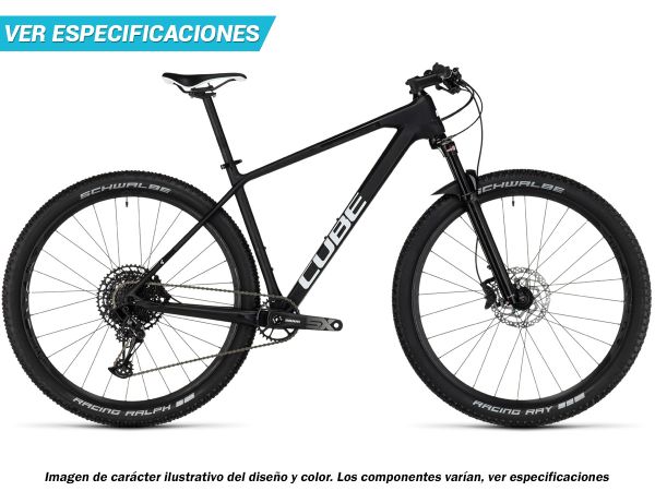 Bicicleta de Montaña Carbono Cube Reaction C:62 One 29