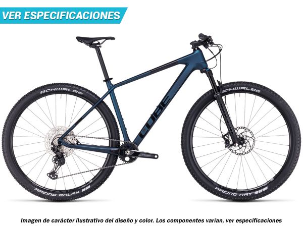 Bicicleta de Montaña Carbono Cube Reaction C:62 Race 29 Gen2