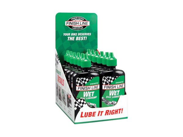 Lubricante Húmedo Finish Line Wet Lube 4oz-120ml DISPLAYx12U