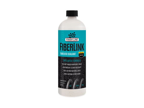 Sellador de Neumáticos Tubeless Finish Line FiberLink  32oz -950ml