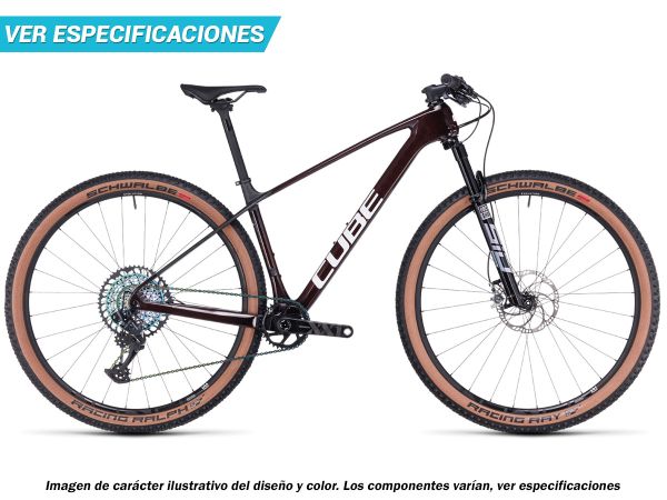 Bicicleta de Montaña Carbono Cube Elite C:68X Race 29