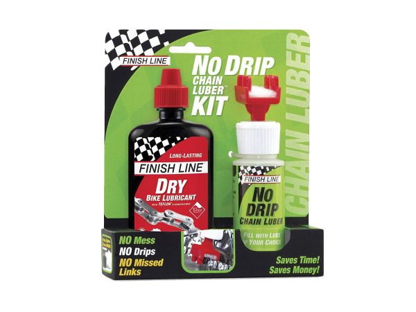 Lubricante Seco Finish Line Dry Lube con Teflon  4oz-120ml + No Drip Chain Luber