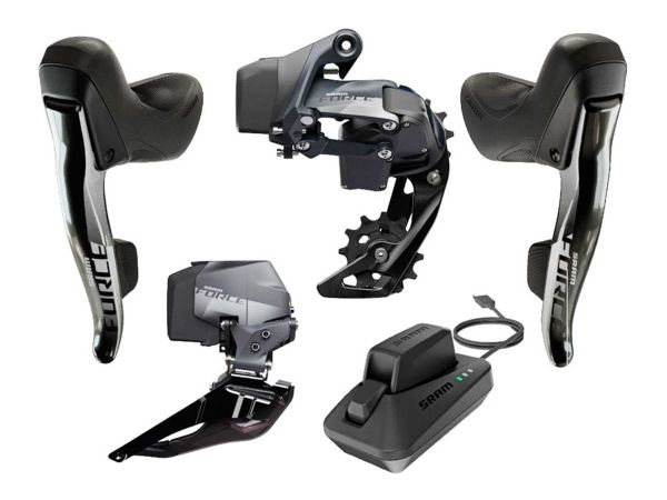 Kit Electronico Ruta SRAM Force eTap AXS 2x12v Freno Herradura Cable