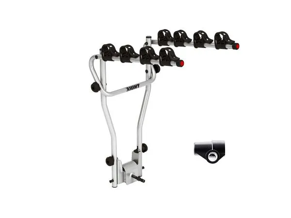 Portabicicletas Bocha de Trailer THULE HangOn 9708 4 Bicis + Cerradura Lock 957