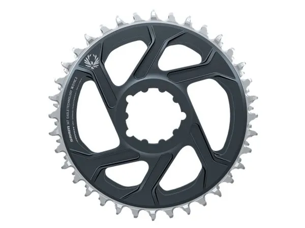 Plato MTB SRAM X-SYNC 2 Eagle 1x DM 12v CNC Boost 3mm OS  Lunar/Polar Grey