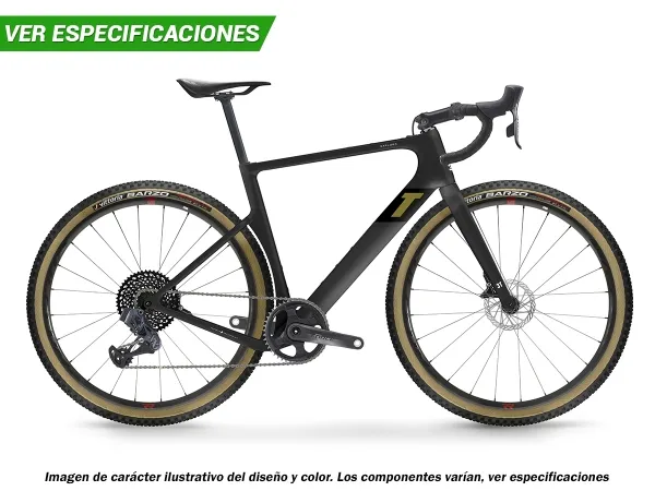 Bicicleta de Gravel Carbono 3T Ultra Force D1 Eagle AXS 1X12v 700c
