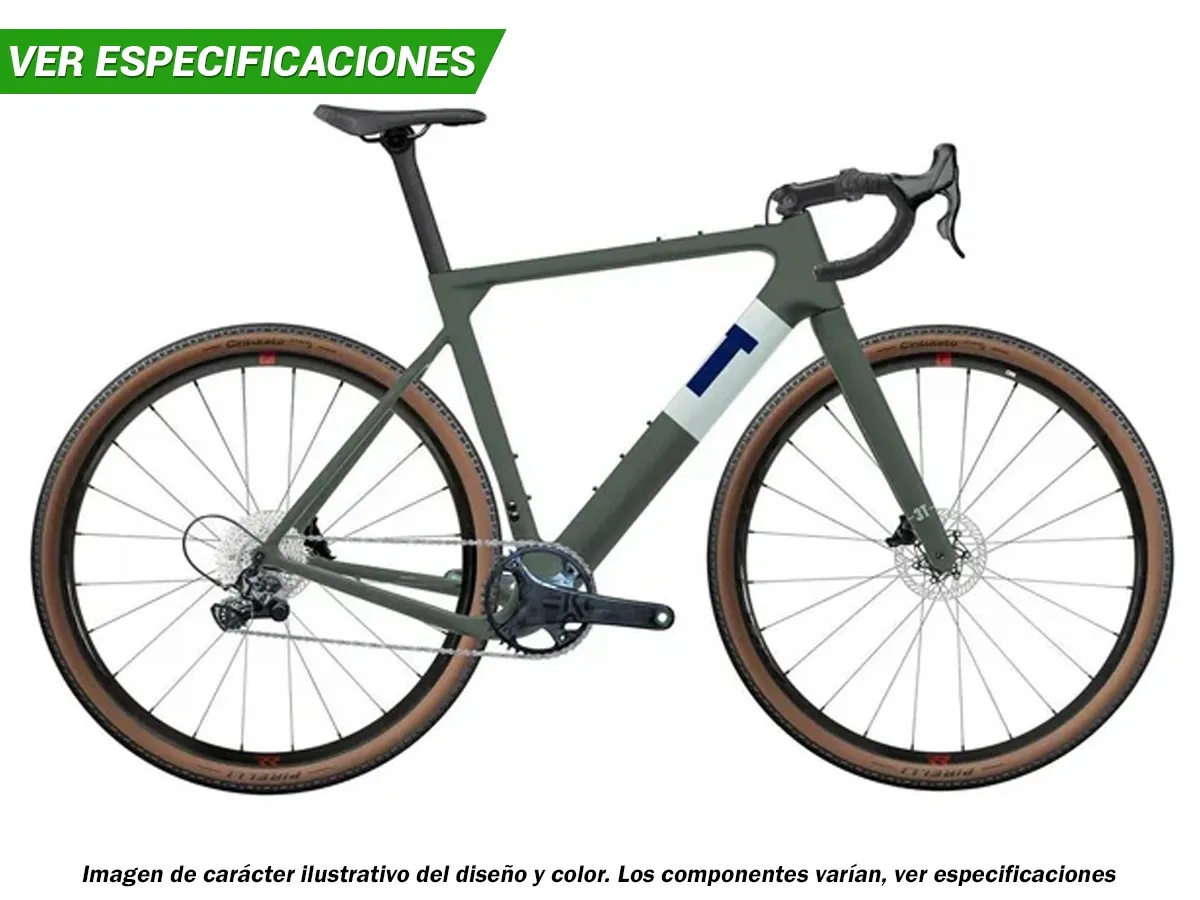 Bicicleta de Gravel Carbono 3T Primo Rival 2x12v 700c
