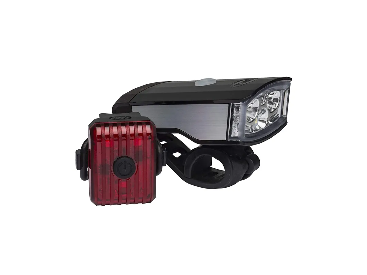 Luz Delantera y Trasera BELL Lumina 900 300/20 Lumenes USB Recargable