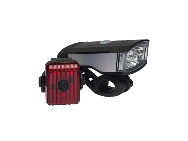 Luz Delantera y Trasera BELL Lumina 900 300/20 Lumenes USB Recargable