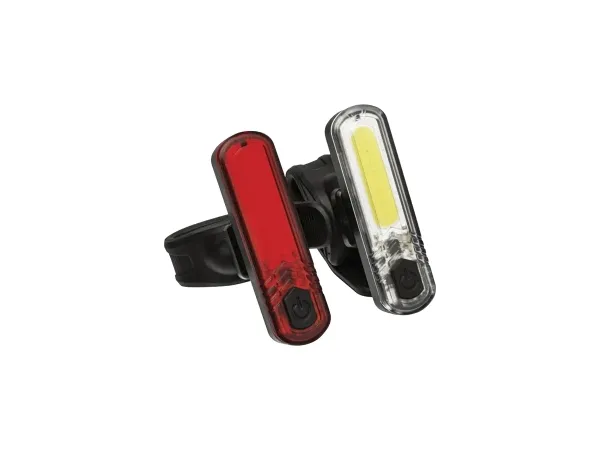 Luz Delantera y Trasera BELL Pharos 650 95/30 Lumenes USB Recargable