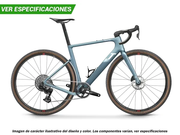 Bicicleta de Gravel Carbono 3T Racemax WPNT Rival AXS 1X13v 700c