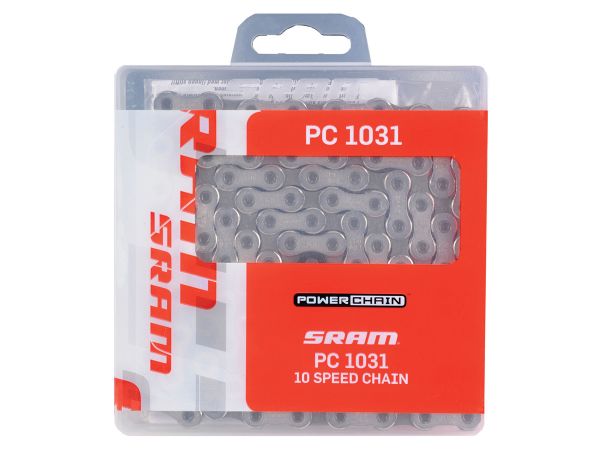 Cadena Bicicleta MTB/RUTA SRAM 10v PC-1031 PLock 114L