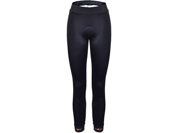 Calza Termica Larga Ciclismo Mujer Funkier Cagliari Negra