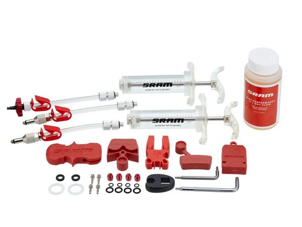 Kit de Purga Frenos SRAM Profesional - Con Líquido de Freno