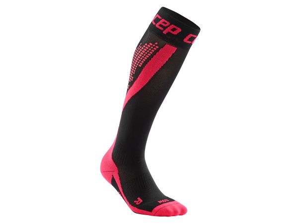 Medias de Compresión Reflectivas Cep Compression Nighttech Sock Femenina