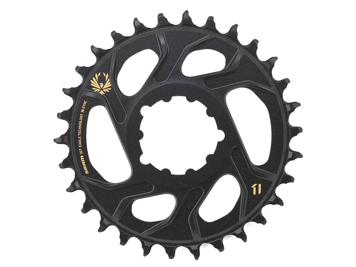 Plato 1X Sram Eagle. 12 velocidades, Direct Mount, 3mm (Boost) Offset Gold