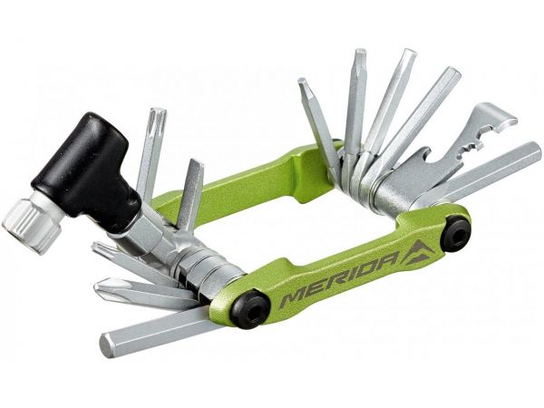 Multiherramienta Merida 16 en 1 verde