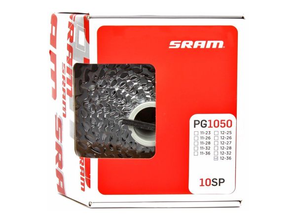 Piñon SRAM 10v MTB PG-1050 11-36d Silver (X7)