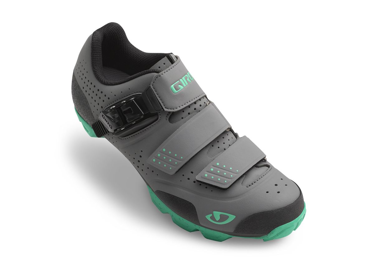 Zapatillas Ciclismo Bicicleta Giro Riela R Gris/turquesa Mtb Dama - Racer  Bikes